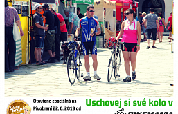 Na Pivobraní bude i úschovna kol